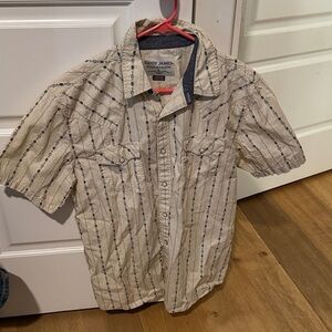 Cody James Men's Tan Short Sleeve Casual Shirt